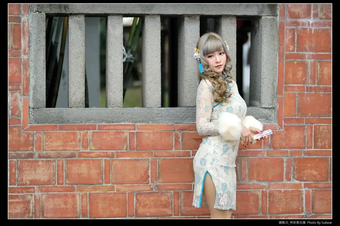 [街拍丝足] NO.069  薛凯云 林安泰古厝 高跟美腿外拍 #街拍丝足、美足#[76P]-035