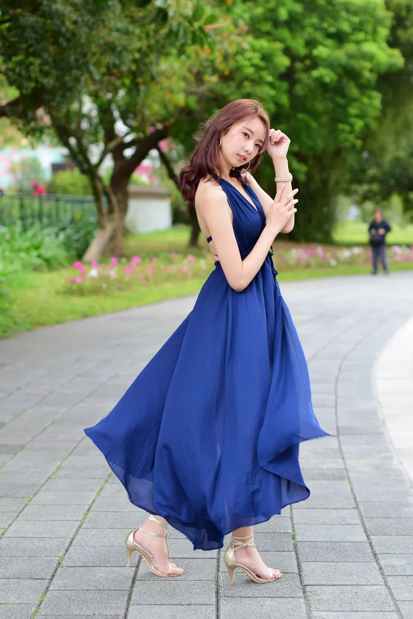 [街拍丝足] NO.178 优宝 高衩长裙凉高美腿 #街拍丝足、美足#[129P]-071