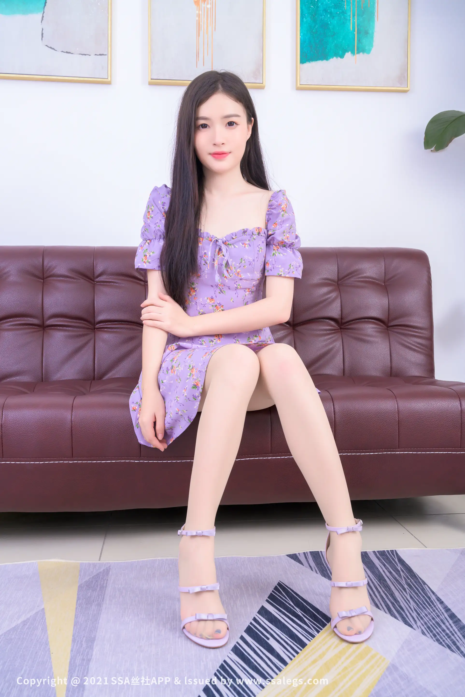[SSA丝社] NO.734 模特木子的肉丝袜美脚(上)#[125P]-004