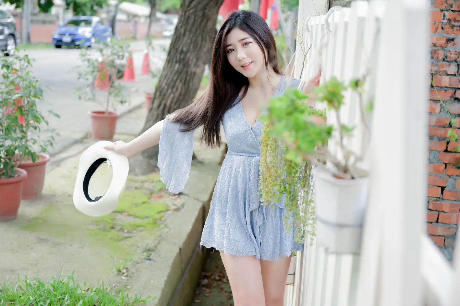 [街拍丝足] NO.211 乐乐 连衣裙凉高美腿 #街拍丝足、美足#[71P]-014