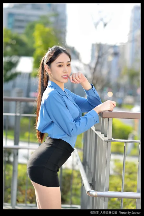 [街拍丝足] NO.091 张雅淳 大安森林 高跟美腿外拍 #街拍丝足、美足#[54P]-035
