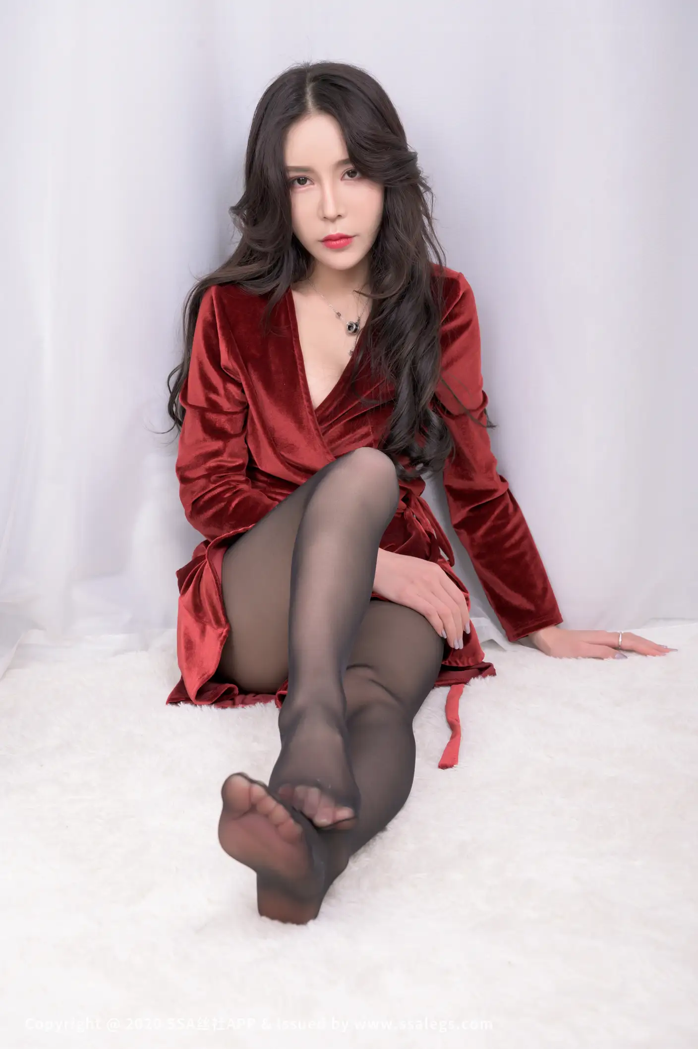[SSA丝社] NO.554 娜娜 黑丝袜图展示（上)、丝社、美足#[127P]-111