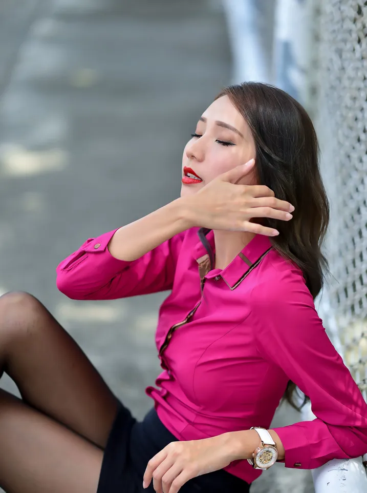[街拍丝足] NO.199 Anita黄韵菲 OL黑丝高跟美腿 #街拍丝足、美足#[150P]-013
