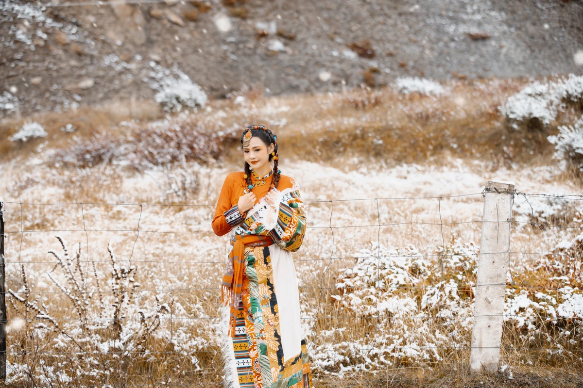 [艺图语]2023.02.08 Vol.3000 下雪天#谢阿玲#[26P]-018