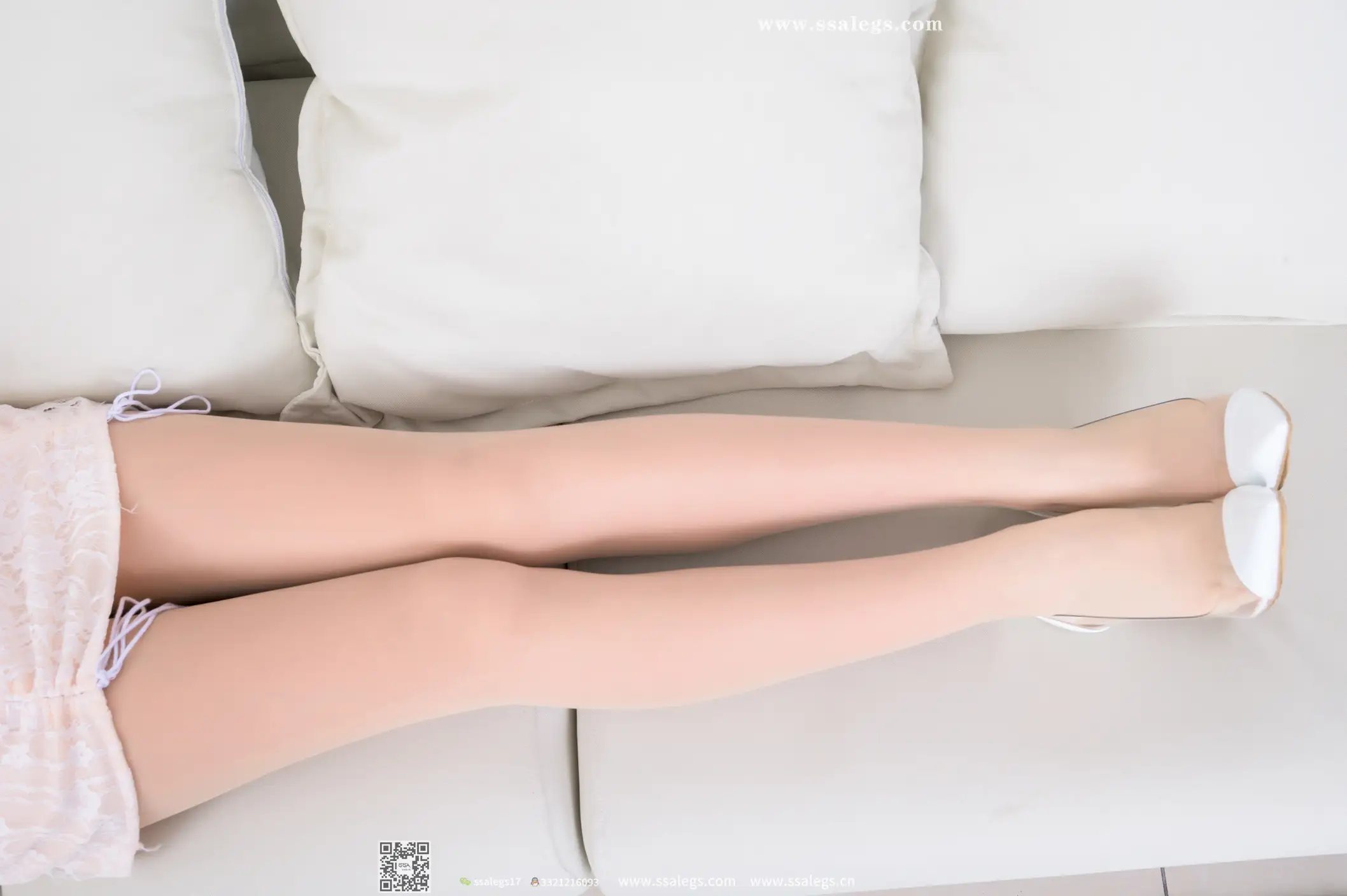 [SSA丝社] NO.429 宝宝可爱少女的白色连衣裙(上)、丝社、美足#[124P]-041