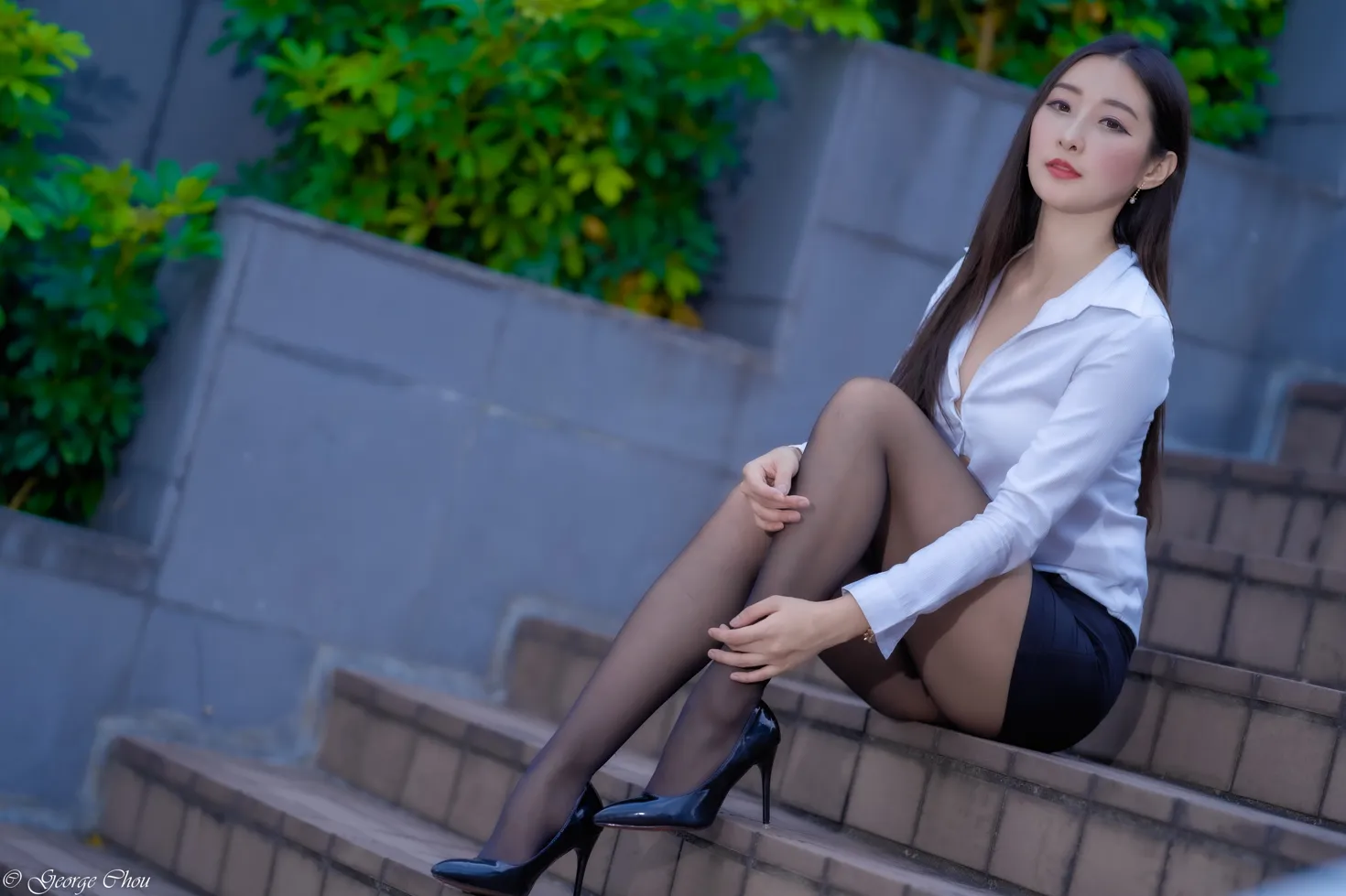 [街拍丝足] NO.131 吴小葵 OL黑丝高跟美腿 #街拍丝足、美足#[39P]-034