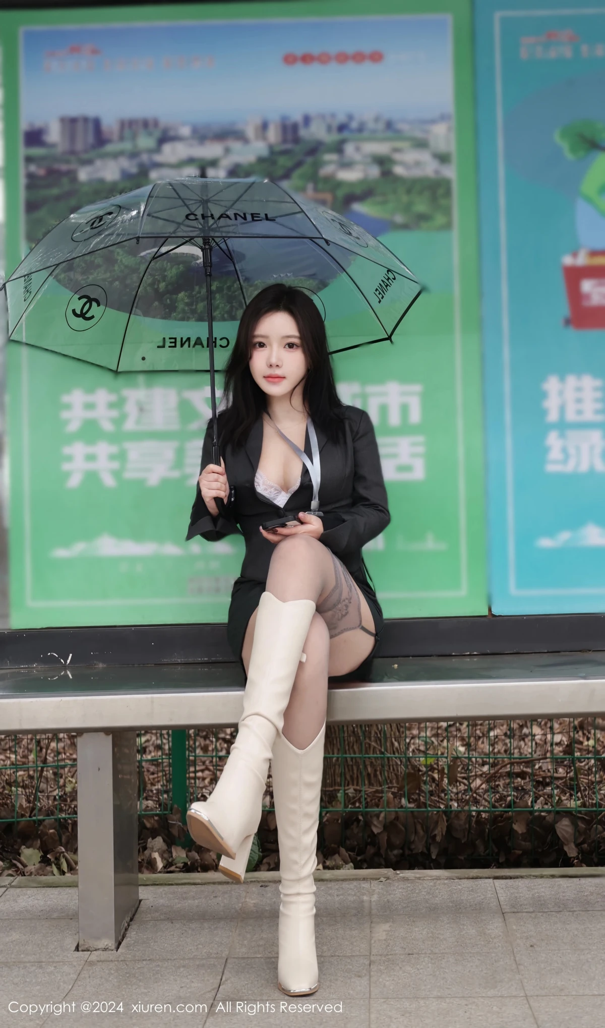 [秀人网] 2024.12.13 No.9595 小薯条nienie、秀人旗下#[76P]-008