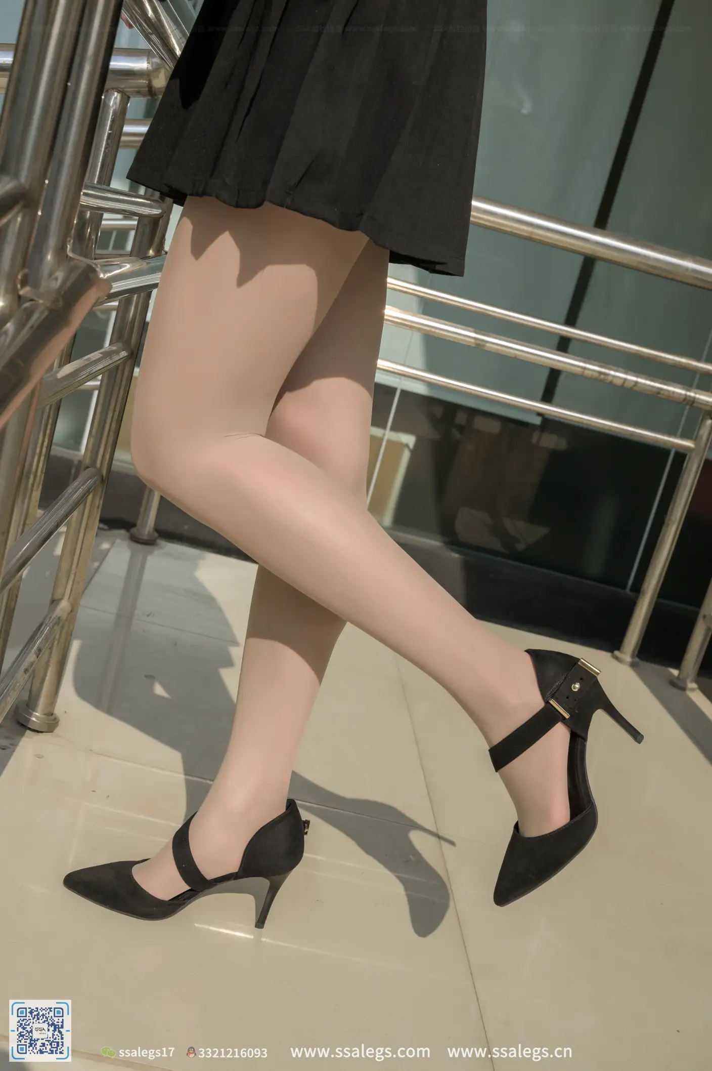 [SSA丝社] NO.495 君君 外拍写真（上)、丝社、美足#[103P]-043