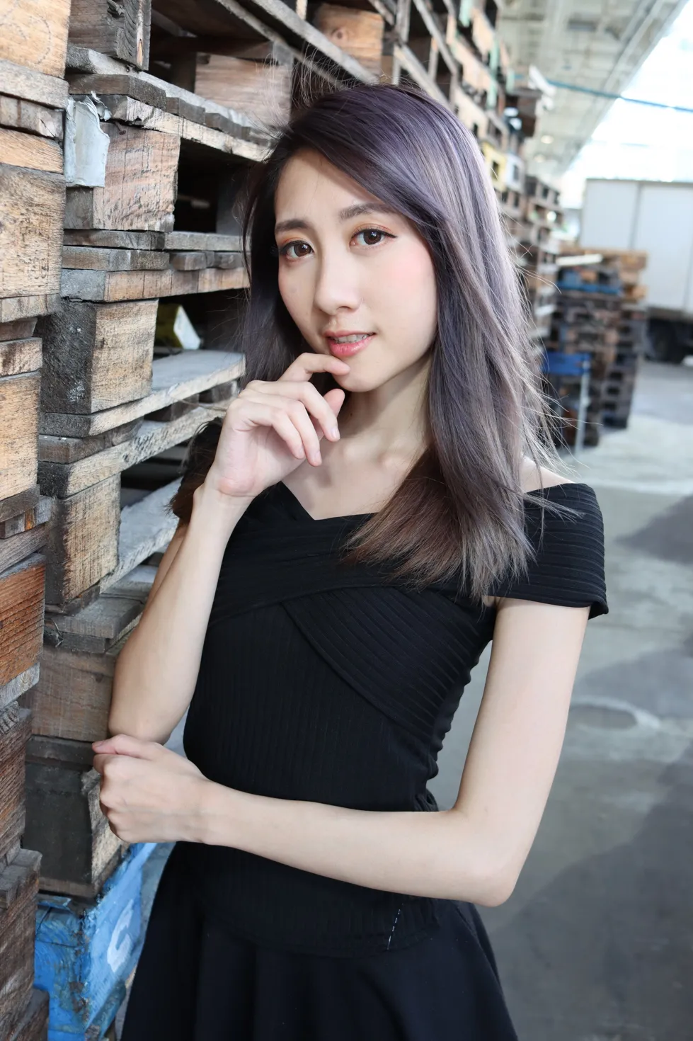 [街拍丝足] NO.140 Elaine Chung 连衣裙丝袜凉高美腿 #街拍丝足、美足#[73P]-017