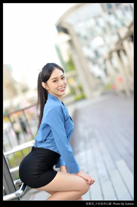 [街拍丝足] NO.091 张雅淳 大安森林 高跟美腿外拍 #街拍丝足、美足#[54P]-047