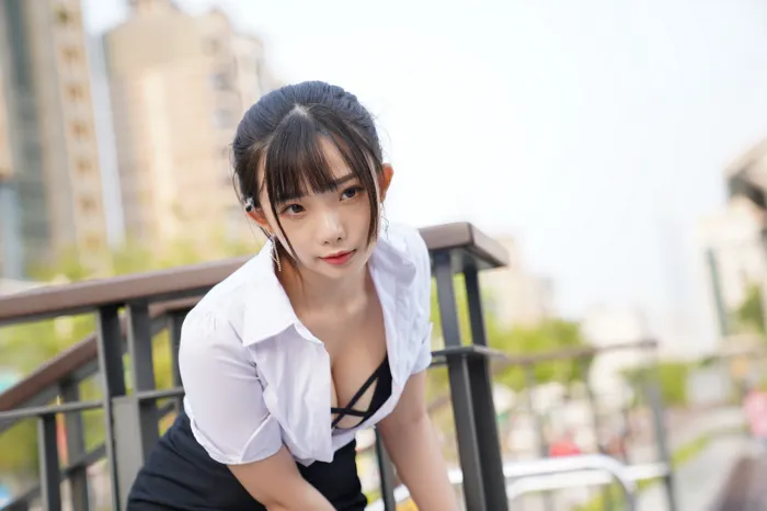 [街拍丝足] NO.078  陈家琳 OL短裙 高跟美腿外拍 #街拍丝足、美足#[100P]-087