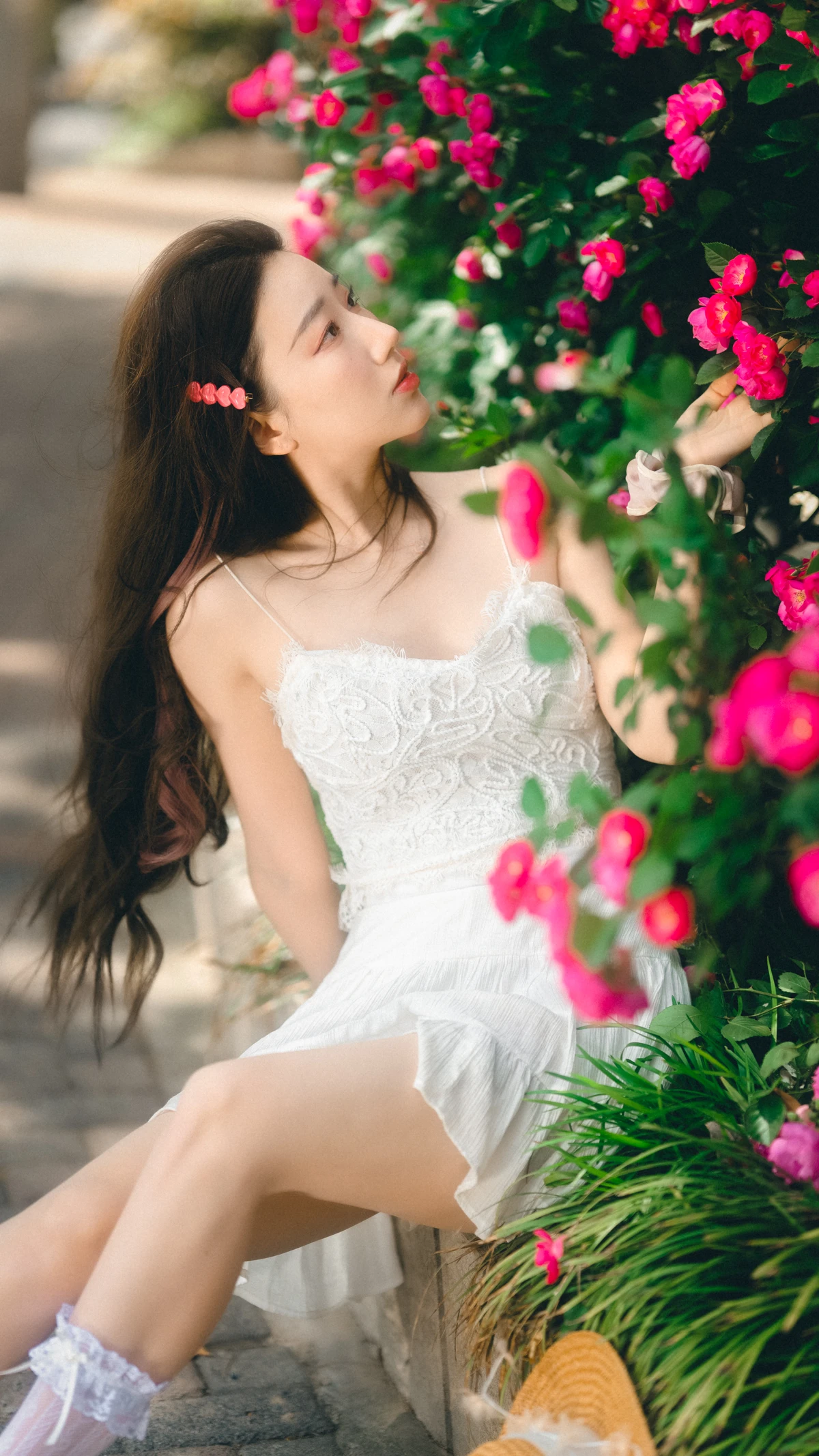 [艺图语]2023.05.20 Vol.3048 蔷薇花下#桃子#[47P]-023