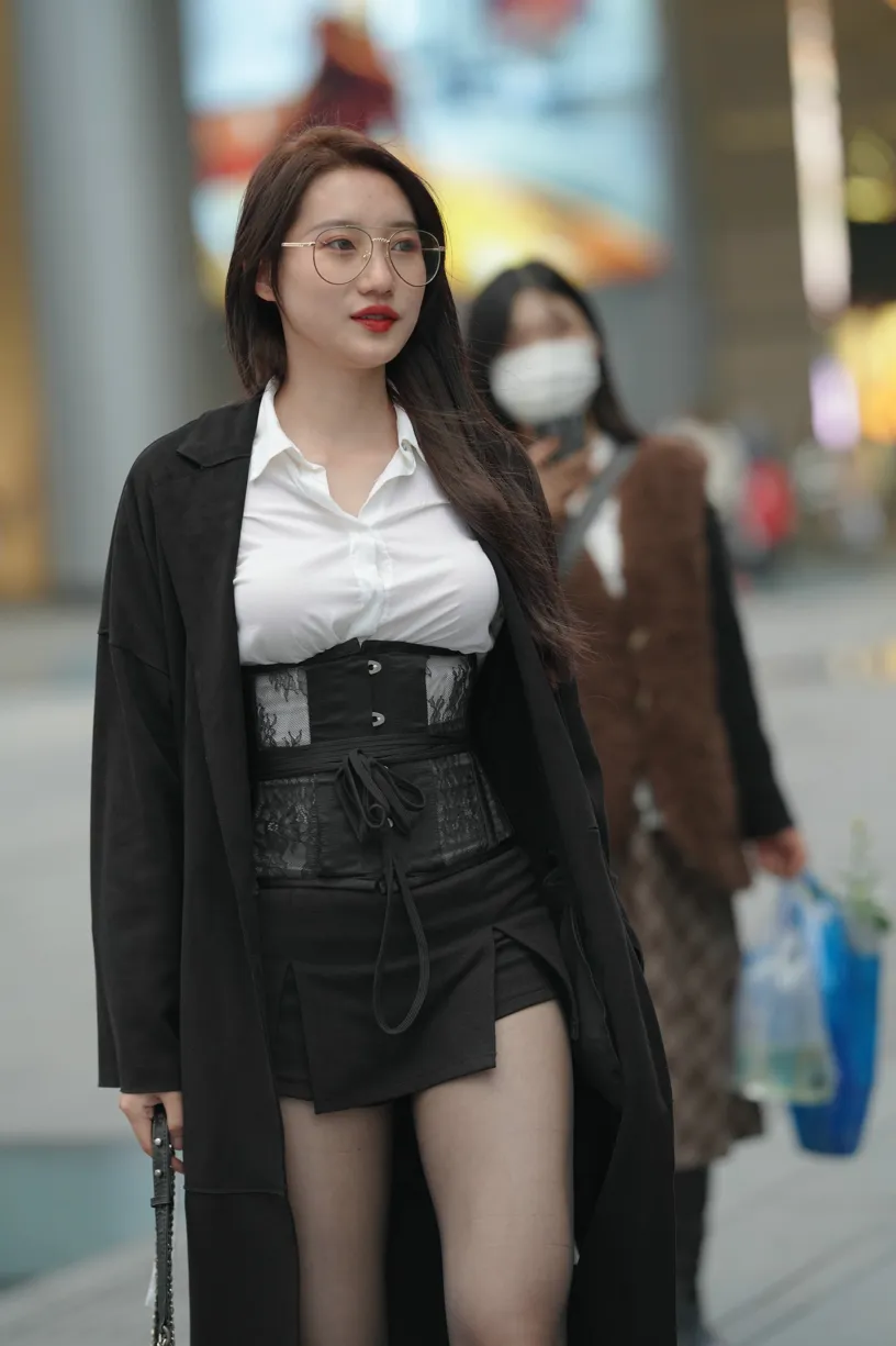 [街拍丝足] NO.160 黑丝大长腿 #街拍丝足、美足#[201P]-020