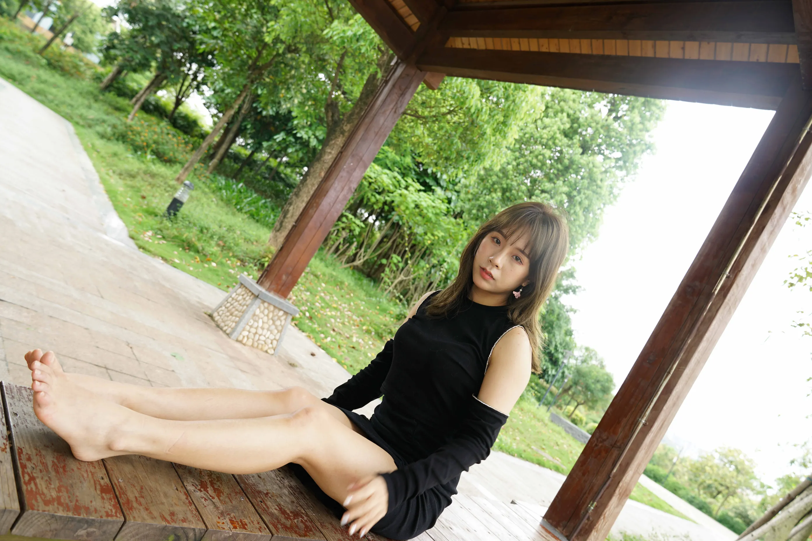 [街拍丝足] NO.019 约到个日本女留学生晴子 #街拍丝足、美足#[68P]-007