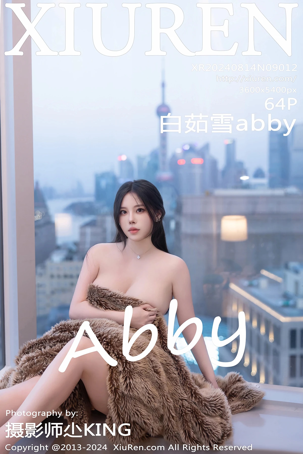 [秀人网] 2024.08.14 No.9012 白茹雪abby[64P]-PicJJ