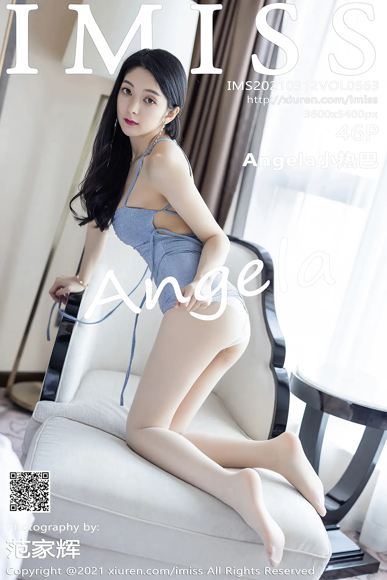 [爱蜜社] 2021.03.12 VOL.563 –Angela小热巴 [47P]-PicJJ